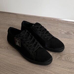 KENNETH COLE KAM BLACK PONY HAIR SNEAKERS
